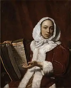 Bartholomeus van der Helst, La femme au livre, around 1665