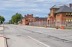 Looking westbound on U.S. Route 40 in Lafayette