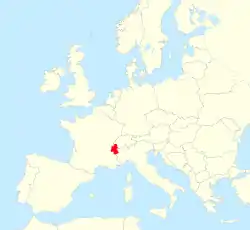 Location of Savoy