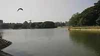 A view of lake at Lalbagh