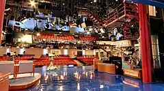 View from the proscenium of the Ed Sullivan theater