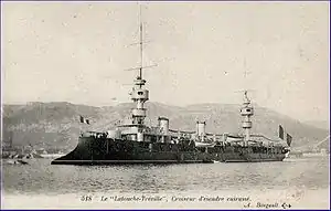 The armoured cruiser Latouche-Tréville