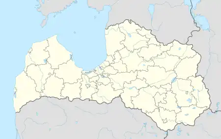 Plāņi is located in Latvia