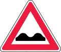 Uneven road