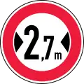 Width limit