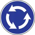 Roundabout ahead