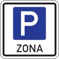 Parking zone