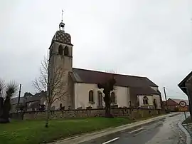 The church in Lavans-lès-Dole