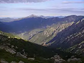 The Cruzzini from the GR20 trail