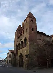 The church in Le Fossat