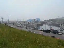 Fishing harbour in Sainte-Thérèse-de-Gaspé