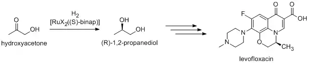 levofloxaxin synthesis