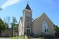 Methodist church at Liberty