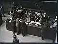 Library desk, Reading Room, Mitchell Building, 1943