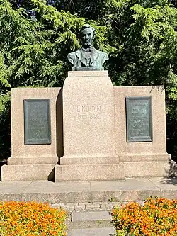 The Lincoln Monument in Oslo, Norway