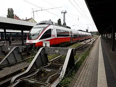 Vorarlberg S-Bahn at Lindau-Insel station