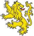 Lion rampant regardant