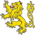 Lion with crossed tail (reverse)