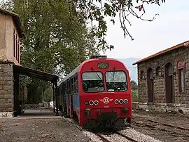 The old railway station.