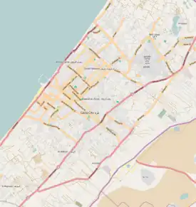 Tuffah is located in Gaza Strip