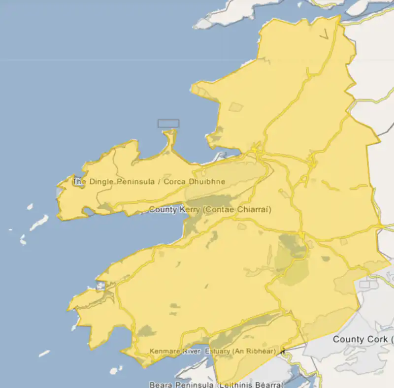 Crotta is located in County Kerry