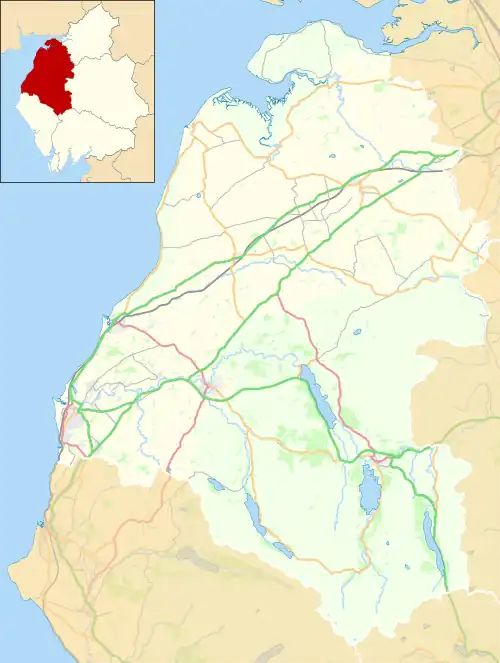 Sebergham is located in the former Allerdale Borough