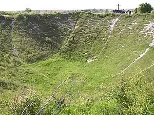 Lochnagar Crater, October 2005