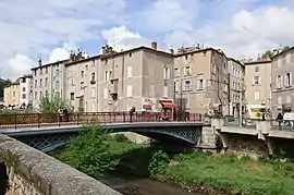 The iron bridge in Lodève