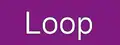 Loop destination sign, used on southbound Purple Line Express trains during weekday rush hours