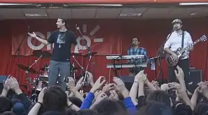 Los Tetas performing live in 2011