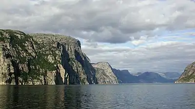 Lysefjorden, Rogaland fylke