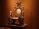 The Royal throne of King John VI of Portugal.