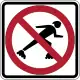 No skaters