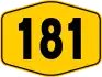 Federal Route 181 shield}}