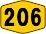 Federal Route 206 shield}}