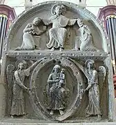 Maastricht, St Servatius. 2-part relief