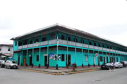 Black Star Line building before its destruction by fire in 2016