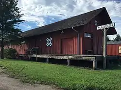 Historic ATSF depot (2016)