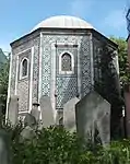 The türbe (mausoleum) of Mahmud Pasha, behind the mosque