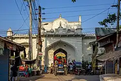 Main entrance to Dinajpur Rajbari in Dinajpur