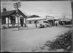 Main street of Tāneatua, c. 1920