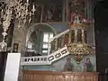 The pulpit of the Church "Dormition of the Virgin Mary"