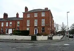 Regency houses on Manor Street