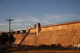 Mansfield Dam in Marshall Ford