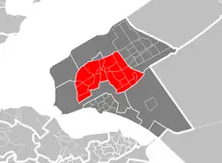 Location of Almere City