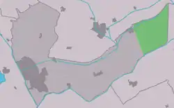 Location in the Heerenveen municipality