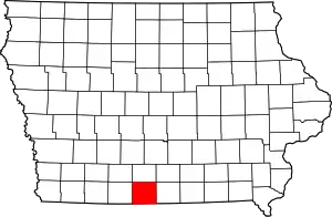 State map highlighting Decatur County