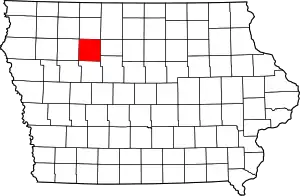 Pocahontas County map