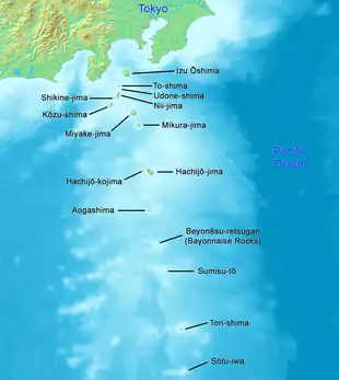 Image 11Izu Islands south of Tokyo (from Geography of Japan)