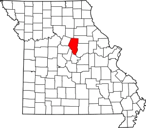 Boone County map